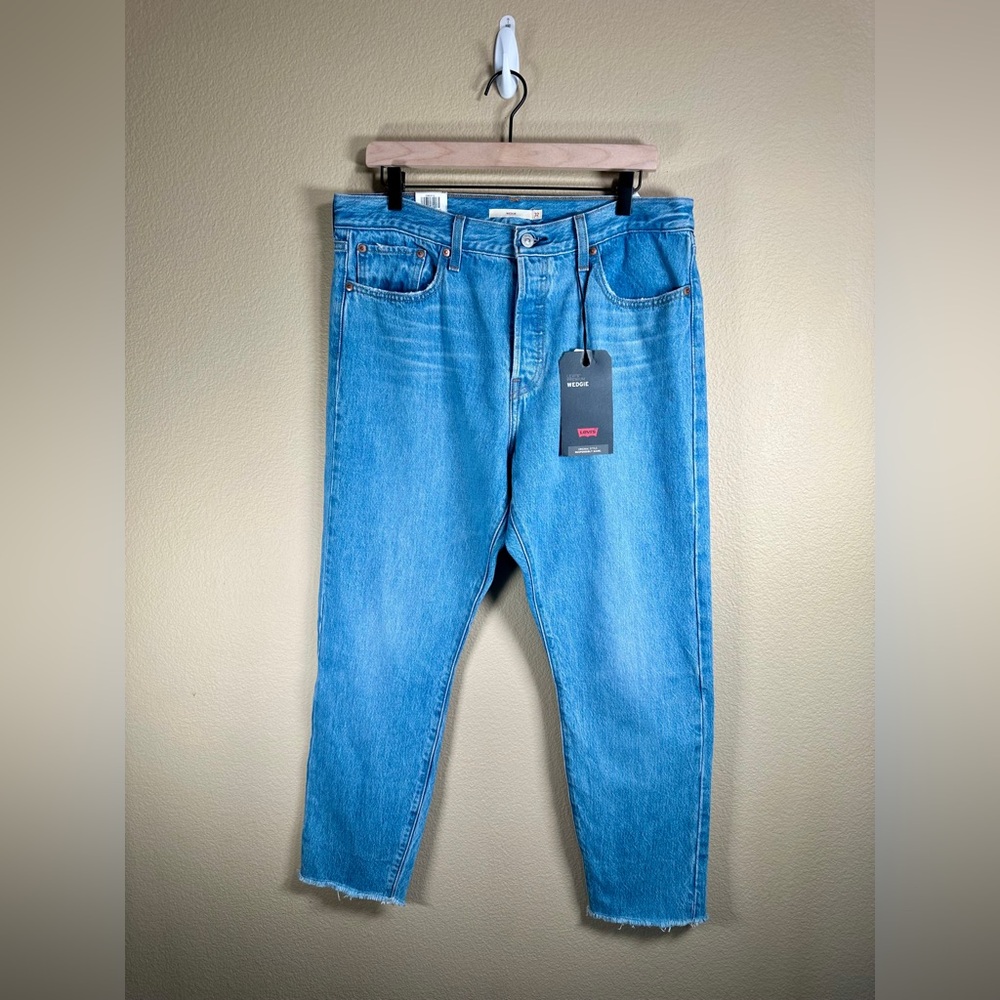 Levi's Wedgie Blue Jeans
